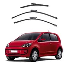 Kit Palheta Limpador Parabrisa Proteção Chuva Volkswagem VW Up 2014 à 2023