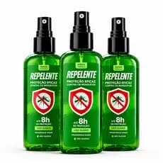 REPELENTE SPRAY CONTRA MOSQUITOS E INSETOS ALTA PROTEÇÃO 60ML