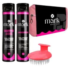 Kit Fortalecimento de Cabelo Crescimento Capilar Feminino Completo + Necessaire