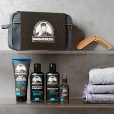 Produtos para Barba Shampoo Condicionador Balm Óleo Pente Necessaire Barba Robusta