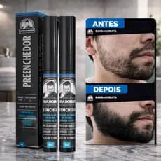 Preenchedor de Falhas Escurecedor Barba Robusta Kit com 2 Unidades