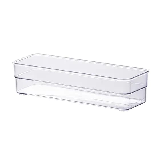 Organizador diamond 22,5x 7,5x 5,2cm cristal