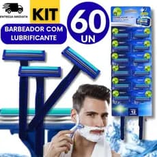 Prestobarba Barbeador Com Lâmina Super Corte Barba Depilar Depilação