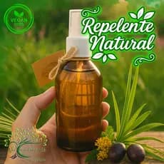 Repelente Artesanal Natural com óleo de Citronela, Extrato de Girassol e  Eficaz e totalmente Vegano