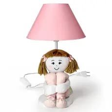 Luminária Para Quarto Abajur Quarto Infantil Boneca De Pano Decoração