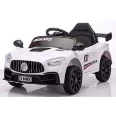Carro Eletrico Infantil 6v Branco Potente Seguro Diversao Alta Performance