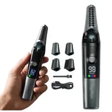 Depilador Elétrico Aparador de Pelos Corporais com Luz Led Display Digital 3 Velocidades Profissional