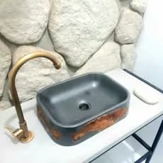 Cuba de Apoio Banheiro lavabo Retangular