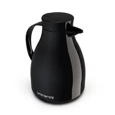 Garrafa Térmica Bule Gatilho 1,0 Litro Café Leite Água Varias Cores Rosa, Preto, Vermelho