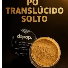 Pó Translúcido Dapop Soft Focus Pele de Filtro em Segundos – Efeito Blur + Zero Flash