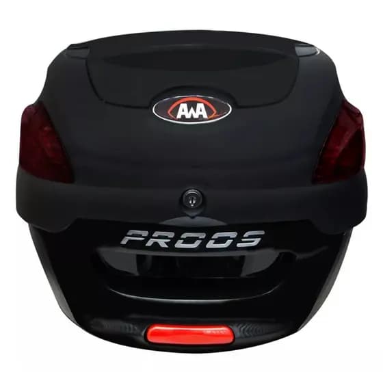 Baú para moto Awa Proos 41 Litros Original com Base Para Fixação Bauleto Universal Todas as Motos