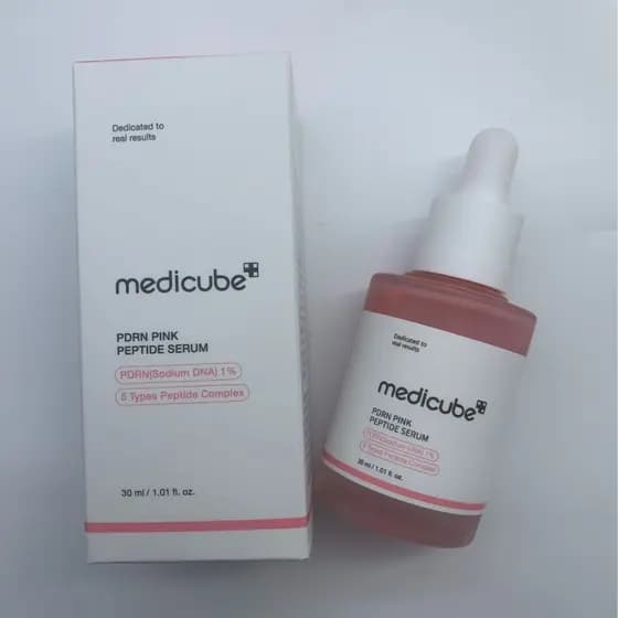 Frasco MedicubePDRN Cor Rosa 30ml