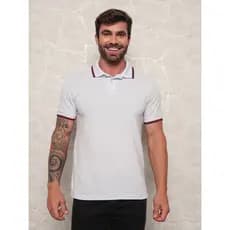 Polo Masculina Algodão Premium Qualidade Superior Conforto Estilo Sharkscope