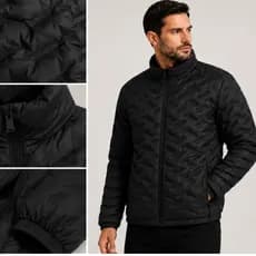 Jaqueta Masculina Importada Puffer Premium Corta Vento Conforto Alta Durabilidade