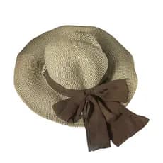 Chapeu Praia Piscina Feminino Floppy Aba Larga Grande Verao