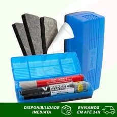 Apagador Para Quadro Branco Com Estojo FlipTop 150N - OU - Refil Com 3 Unidades Pilot