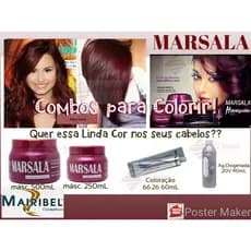 Mairibel Máscara Matizadora Marsala 250mL/500mL