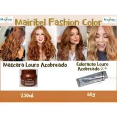 Mairibel Condicionador Máscara Matizadora Louro Acobreado 500mL/250mL