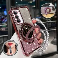 Capa ZXCA Redmi 15 5G Capa de telefone quatro cantos à prova de choque Xiaomi Redmi15 Glitter Capa de telefone Novo esti