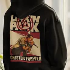 Blusa de Frio Linkin Park Moletom Canguru Banda De Rock Linkin Park Casaco Unissex Capuz Algodão