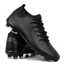 Chuteira Botinha Futebol Preto Campo Cano Alto Médio A7 Promoção 35 ao 44 Original
