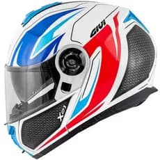 CAPACETE X21 SHIVER BRANCO/AZUL/VERMELHO HX21 FSHWL