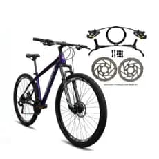 Bicicleta Aro 29 Absolute Nero 5 Roxo Alumínio 21v Freio A Disco Hidráulico (óleo) Garfo Suspensão
