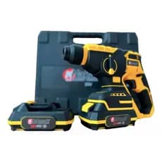 Martelete Rotativo Furadeira Industrial alto impacto 2 Baterias 25v Tecnologia Brushless