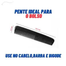 24 Pente Cabelo Pequeno de Bolso