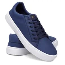 Sapatênis Casual Linha Confort Hype Shoes Esporte Fino - 770 Azul - Unissex