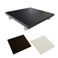 Suporte Movimentador Para Bebedouro de Água de Coluna 32x32cm MDF – Suporta até 120kg com Rodas Giratórias Anti-Riscos