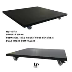 Suporte Para Cervejeira Consul E Midea Com Rodas De Silicone