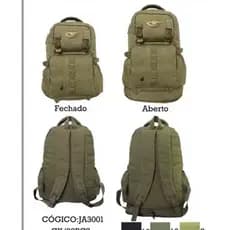 Mochila lona camping grande resistente KV-3001