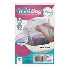 Bolsa P/ Lavar Roupas Delicadas Intimas 40x50cm Wash Bag