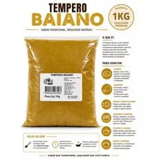 Tempero Baiano Sem Pimenta 1kg