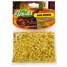 Tempero Natural Ana Maria  Premium 25g,500g e 1kg Completo Artesanal para Carnes,Frango,Peixe e Legumes