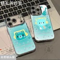 Venda Quente Novo produto gmm capa de telefone permpoon boneca pena gaze caso para Iphone 17 16 15 14 pro Max 13 12 Mini