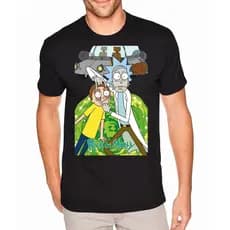 Camisa Camiseta Rick And Morty 100% Algodão Adulto e infantil Blusa unissex Envio rapido