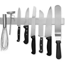 Barra Magnética para Facas Cuttero em Aço Inoxidável 40cm