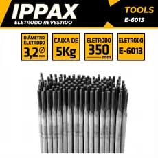 Eletrodo Vareta de Solda E6013 2,5mm e 3,25mm × 350mm – Caixa 5kg
