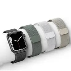 Pulseira De Metal Milanese Magnético Para Smartwatch AppleWatch Cores