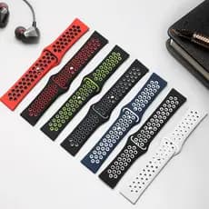 Pulseira de Silicone Furadinha Bolinha Para AppleWatch 38-49mm Reposição