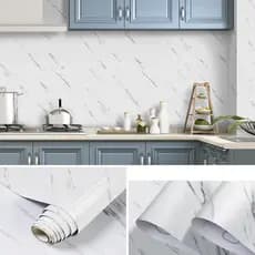 Adesivos de cozinha Resistente a Agua/Óleo/Fogo/Alta Temperatura -Usável em fogão/armário/porta 3/5/10M x 60cm