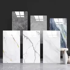 Kit 10/20/30 Placa Mármore 3d Adesivo Porcelanato Parede 30cmx60cm Revestimento
