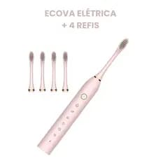 Escova Elétrica Dental Recarregável para Sorriso Saudável