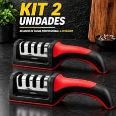 Afiador de Facas (Kit 2 UNIDADES)Profissional 4 Estágios