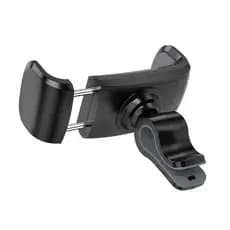 Suporte para Celular Carro Uber App Universal Saída de Ar Ajustável 360° Preto e Pequeno