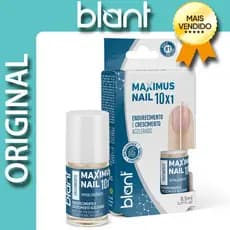 Tratamento Tecnológico Blant Maximus Nail 10×1 Base Fortalecedora 8,5ml Crescimento e Endurecimento