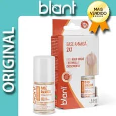 Base Amarga 2x1 Blant 8,5ml - Para Parar de Roer Unhas com Queratina