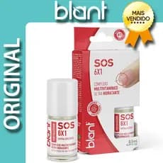 Base Fortalecedora SOS 6x1 8,5ml - Blant: Nutrição e Fortalecimento para suas Unhas